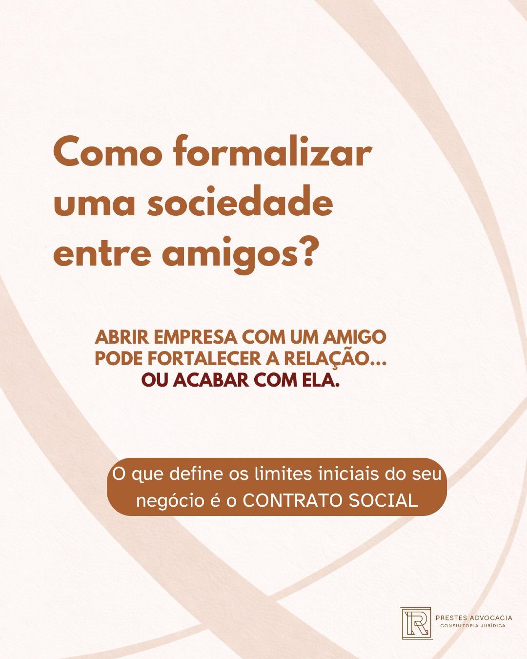 Como formalizar sociedade entre amigos?